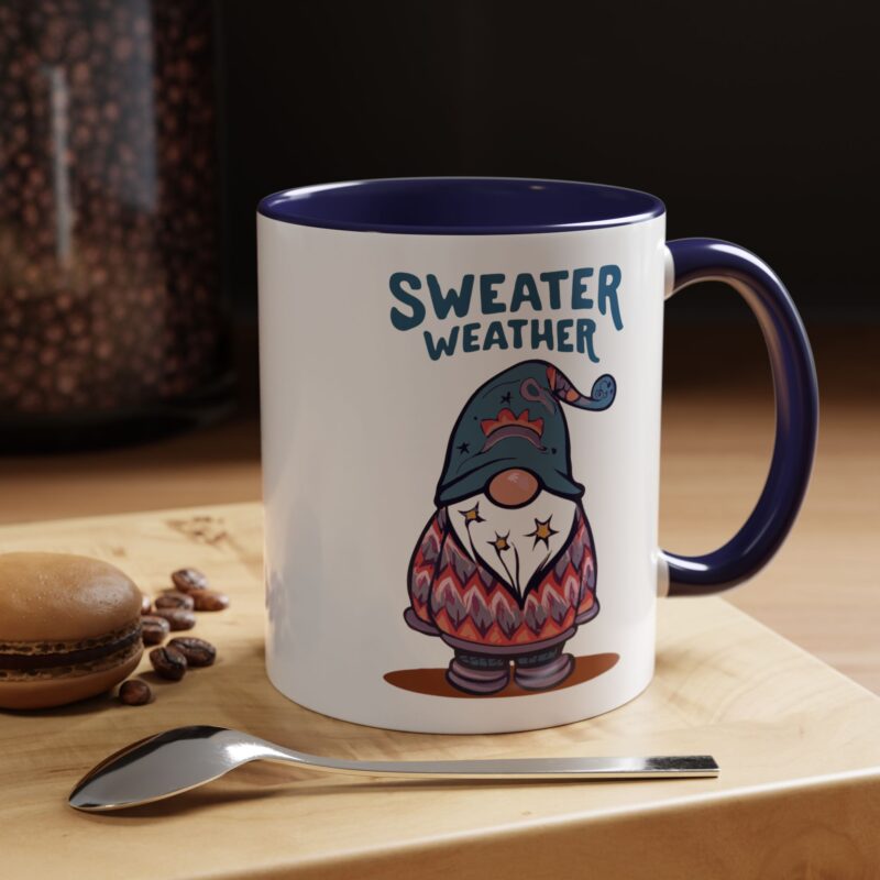 Gnome Sweater Weather Mug - Image 4