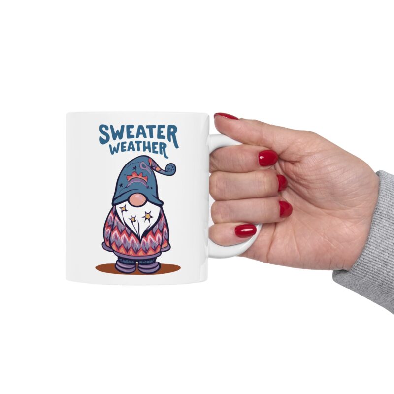 Gnome Sweater Weather Mug - Image 9