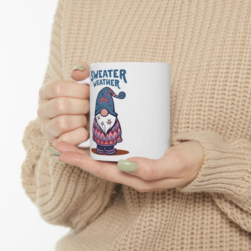 Gnome Sweater Weather Mug - Image 10